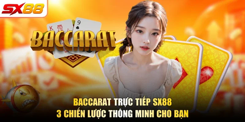Baccarat Trực Tiếp SX88 - 3 Chiến Lược Thông Minh Cho Bạn
