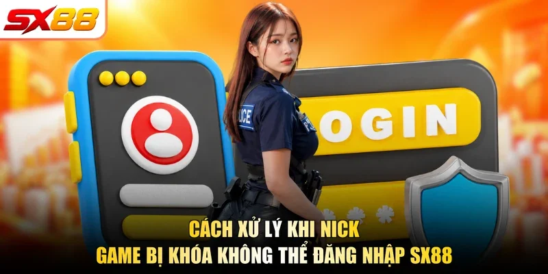 Cách xử lý khi nick game bị khóa không thể đăng nhập SX88