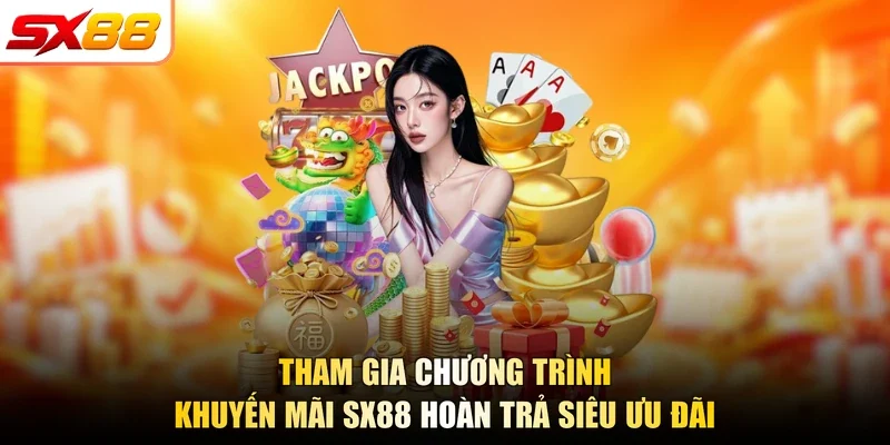 Tham gia chương trình khuyến mãi SX88 hoàn trả siêu ưu đãi