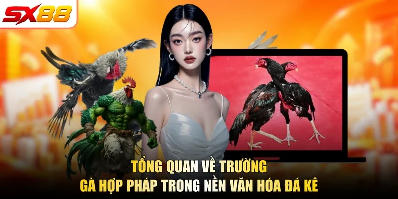 Tổng quan về trường gà hợp pháp trong nền văn hóa đá kê
