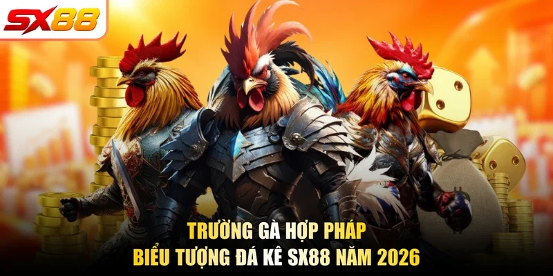 Trường Gà Hợp Pháp | Biểu Tượng Đá Kê SX88 Năm 2026